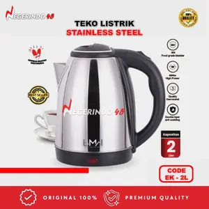 TEKO LISTRIK KETTLE ELECTRIC STAINLESS STEEL 2 LITER OTOMATIS