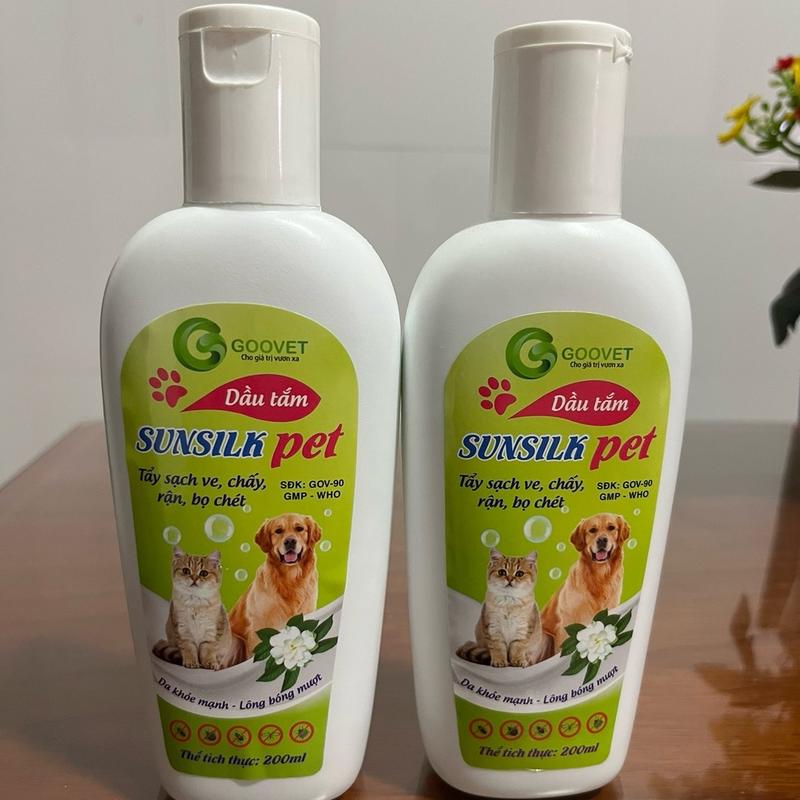 Dầu Tăm Chó SunsilkPet - Sạch Ve, Chấy, Rận, Bọ Chét (200ml) 2