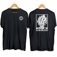 Gambar Kaos distro anime VEGETA - DRAGON BALL material cotton combed 30s dari mangjapan Kab.Ciamis 2 Tokopedia