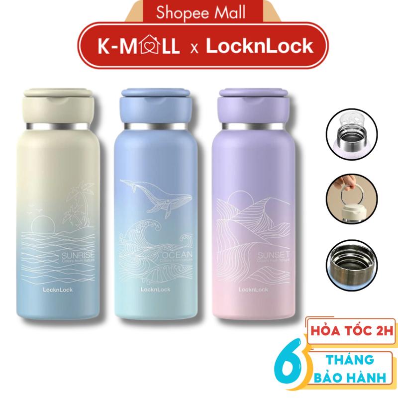 Bình giữ nhiệt LocknLock Sling Ring Nature Tumbler LHC4321 dung tích 650ML 3 màu