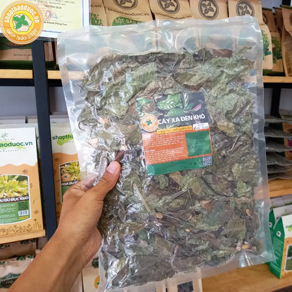 Xạ đen khô Shop Thảo Dược - Trà Lá Xạ Đen ép chân không tiện lợi để sử dụng