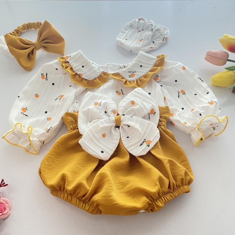 váy body cho Trẻ sơ sinh Trẻ mới tập đi Bé gái Thoải mái mặc đầy tháng thôi nôi hàng sản xuất tại việt nam Len Sợi Tre