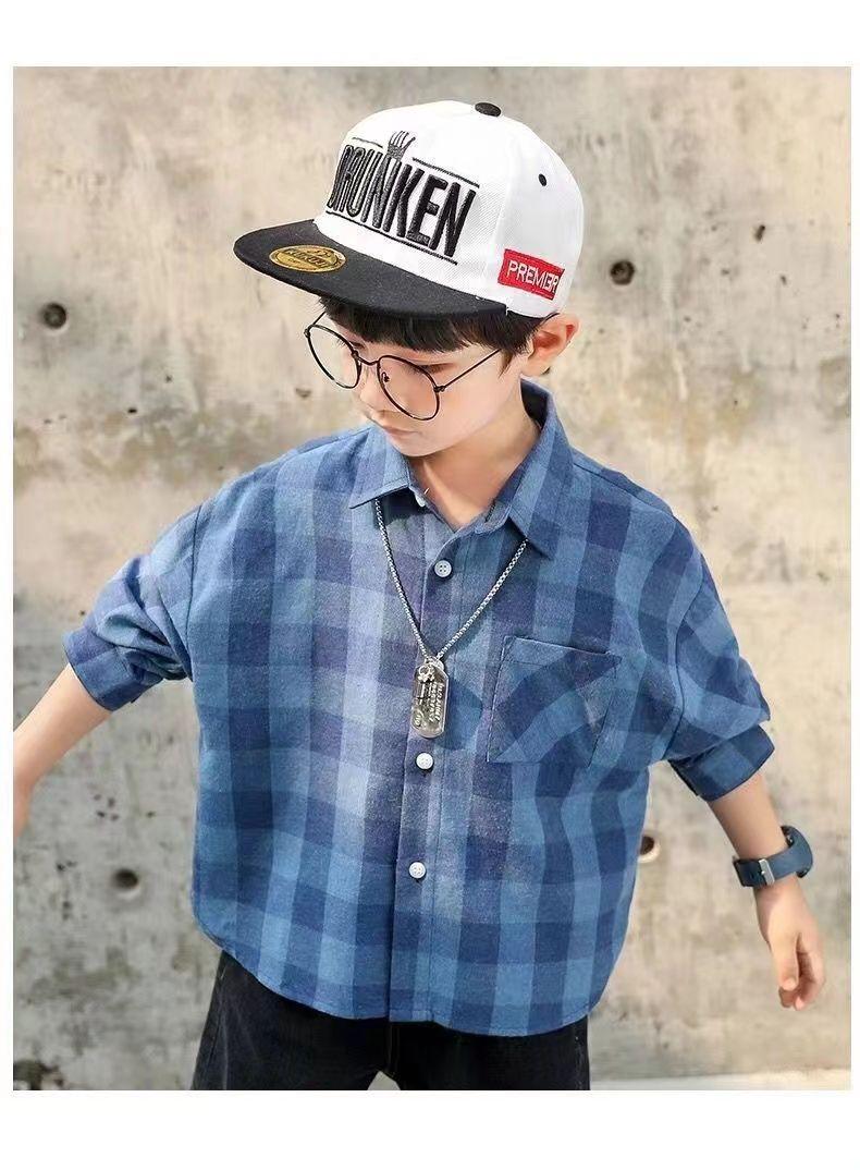 Product Introduction of Áo Sơ Mi Kẻ Sọc Cho Bé Trai, Áo Sơ Mi Dài Tay Mùa Xuân Và Mùa Thu Mới 2024, Cho Trẻ Em Lớn Hơn, Cotton Nguyên Chất, Thời Trang Thường Ngày Áo Khoác Hợp Xu hướng, Được 1535 Đánh Giá Tích Cực 12