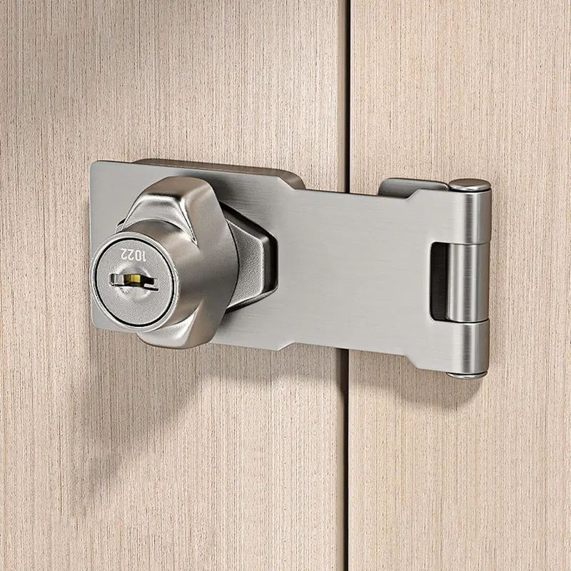 Khóa ngăn kéo, không cần đục lỗ, cho tủ lạnh, tủ lạnh và khóa cửa tủ 1
