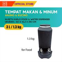 Gambar M-Pets Duplo Food & Water Dispenser 3L / Tempat Makan Minum Hewan - dispenser makanan dan minum hewan dari M-Pets Volk Pets Indonesia Kota Tangerang 4 Tokopedia