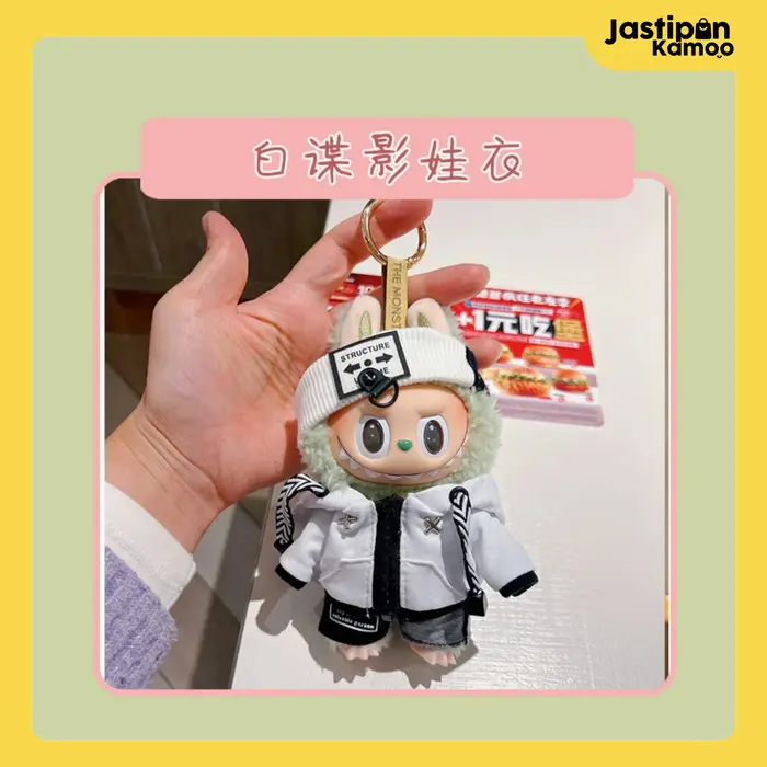 Custom baju Labubu 17CM | One Set Labubu Series A - DD Premium Quality - A 4