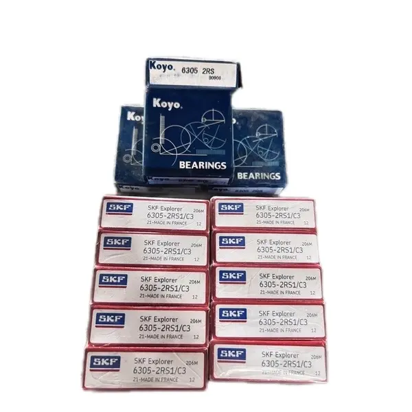 Vòng bi 6305 mới hàng rẻ có hộp KT: (25x62x17mm) 0