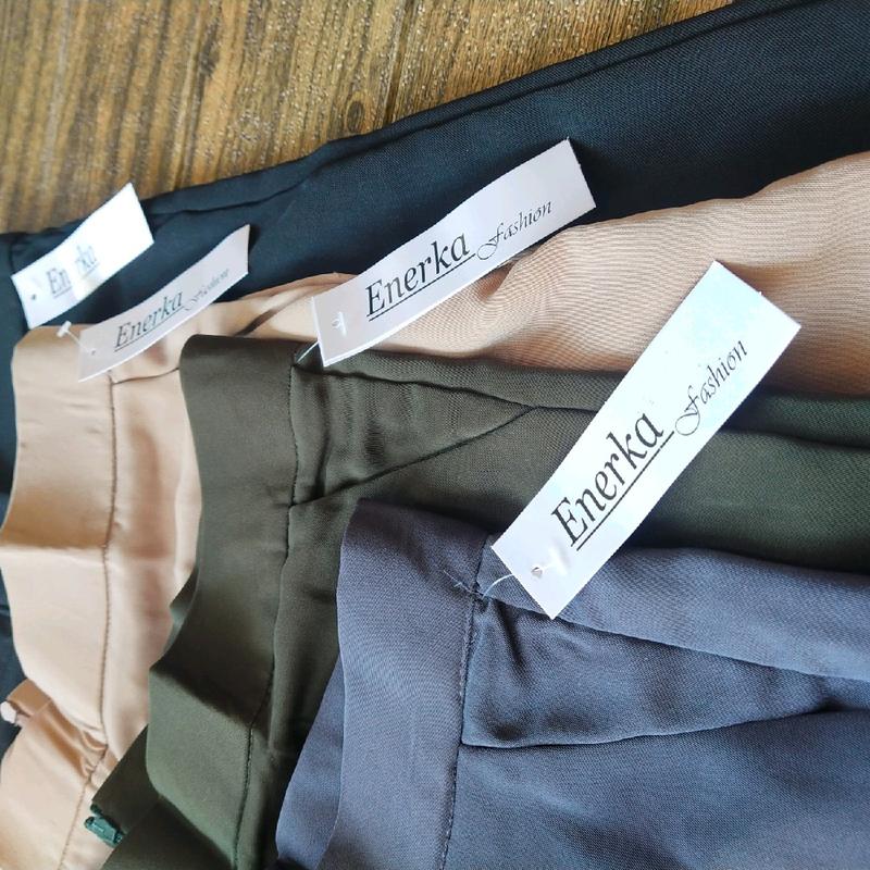 loosepants trousers basic - celana kerja wanita - kulot Highwaist Panjang 3