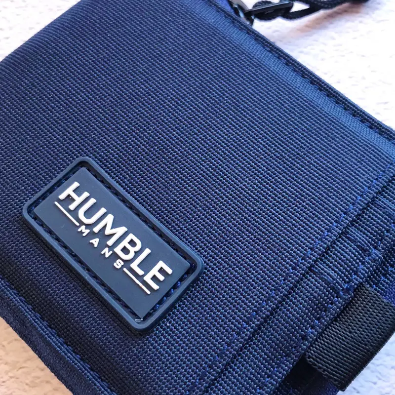 Humble Mans PABLO Wallet Navy - Dompet Pria | Dompet Gantung Leher | Hanging Wallet 5