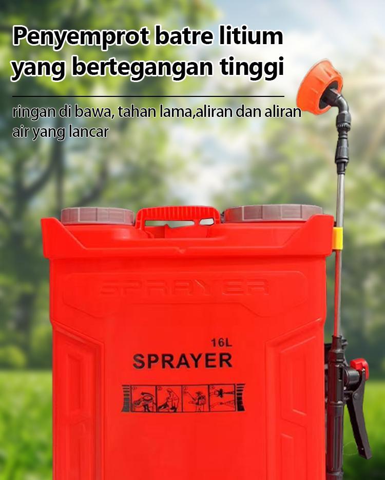 Zextramax Shop Sprayer Elektrik Pertanian 16 Liter Bodi Tebal Pompa Tekanan Tinggi Baterai Jumbo Garansi 20 Tahun Ideal untuk Kebutuhan Pertanian