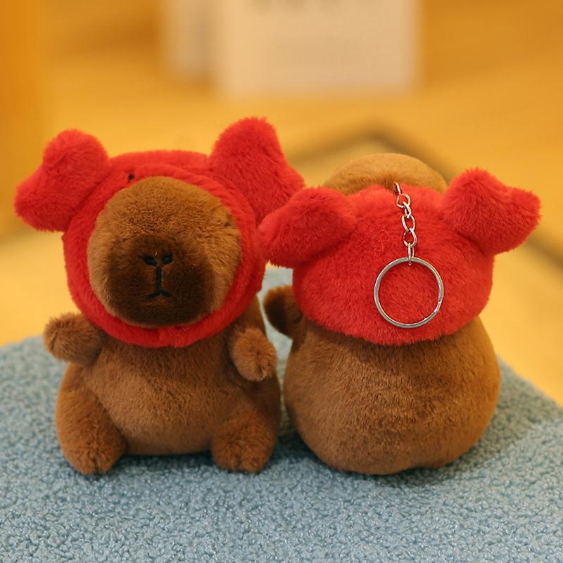 Product Introduction of Búp Bê Nhồi Bông Capybara, Mặt Dây Chuyền Móc Chìa Khóa Hoạt Hình, Búp Bê Nhồi Bông Mềm, Mặt Dây Chuyền Ba Lô, Móc Chìa Khóa Túi Xe Hơi, Trang Trí, Quà Tặng Trẻ Em, Móc Chìa Khóa 16