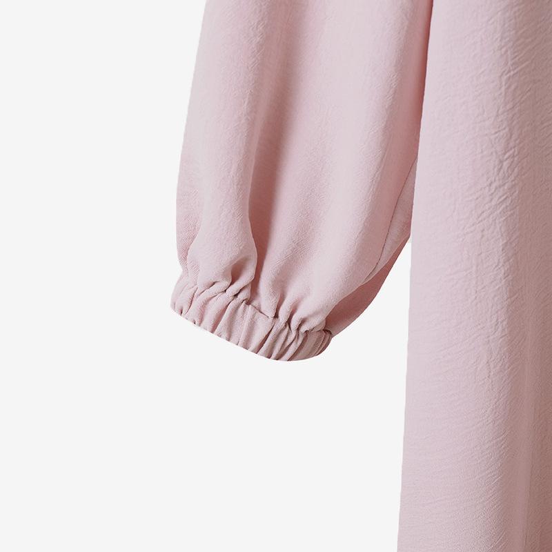 Product Introduction of Hot Sale Muslim Women's Wear Discount for Arabic Style Two-Piece Suit Spring and Autumn New Long Sleeve Shirt Trousers Suit 13