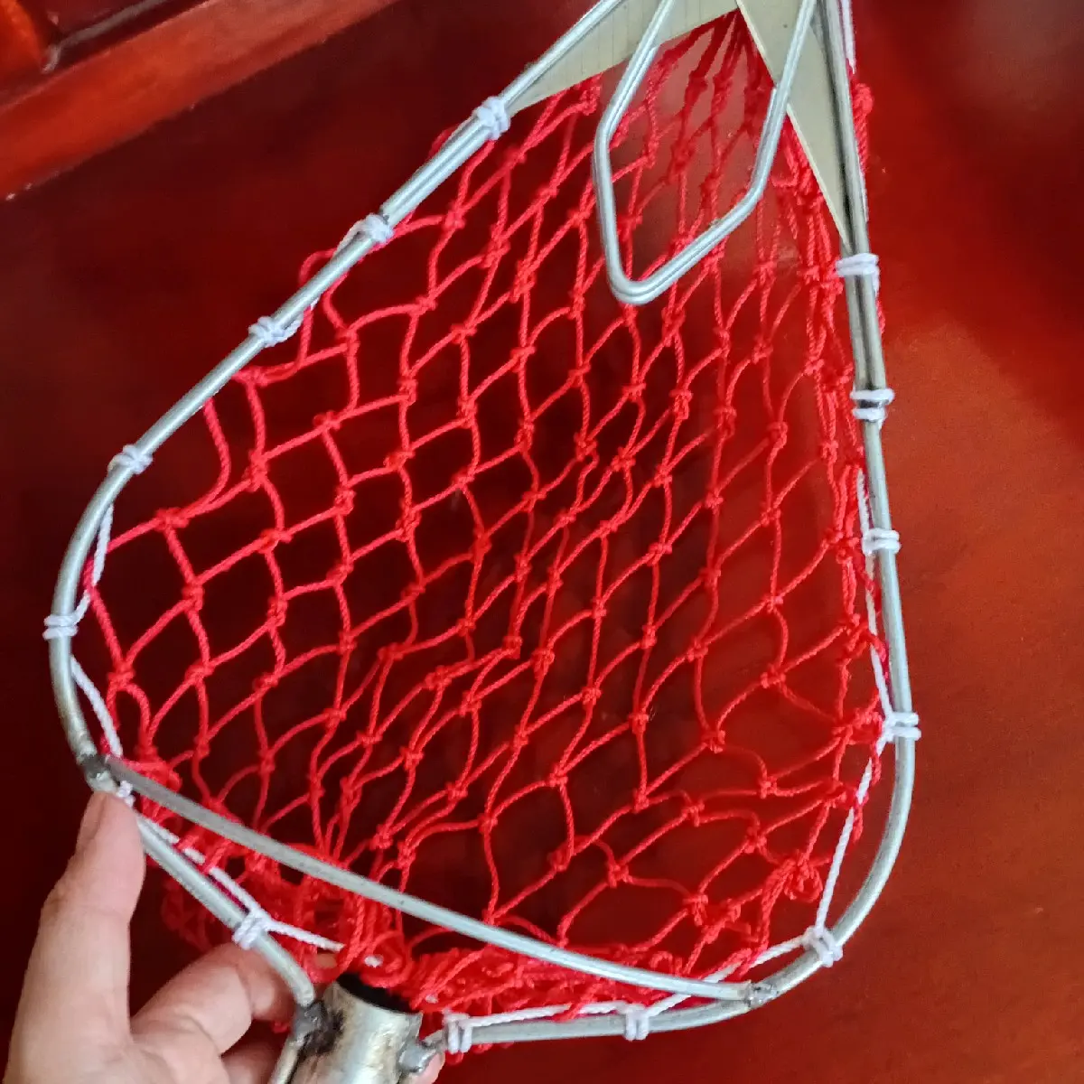 vợt hái trái cây (đỏ) _dụng cụ làm vườn