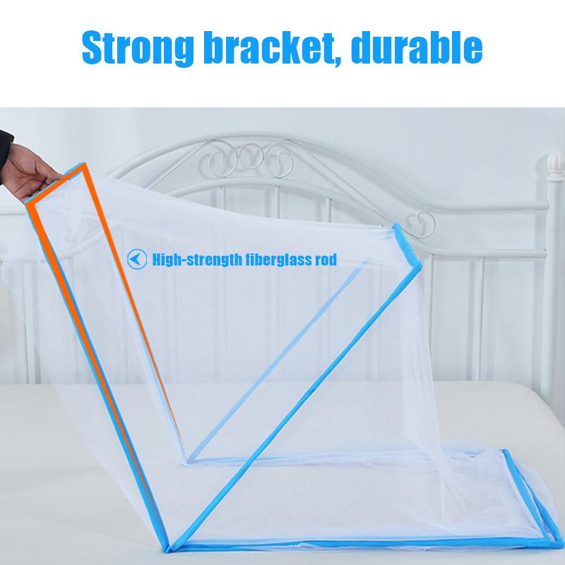 Product Introduction of 2024 Children Baby Mosquito Net for Bed Portable Foldable Newborn Travel Tent Free Installation Portable Baby Crib for Home 11