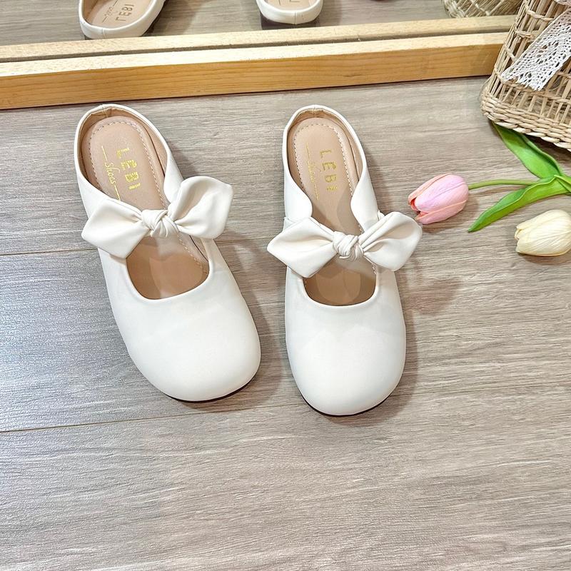 Sục nơ quai ngang đế cao su dẻo GiàY DéP Shoes Nữ