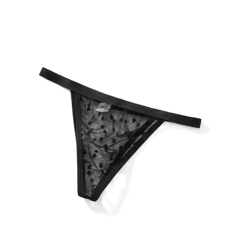 Đồ Lót Gợi Cảm Cho Nữ, Áo Ngực Babydoll G-string, Cúp Mở, Trang Phục Cổ Yếm 2