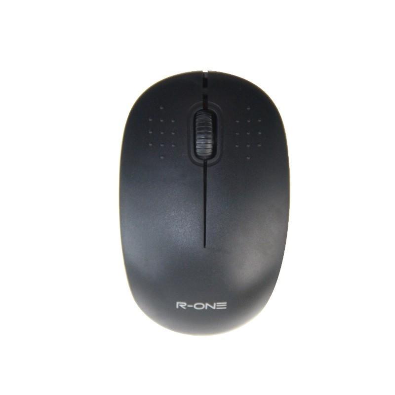 Mouse Bluetooth Murah Tanpa Kabel - Mouse Wireless W170 R-One - Mouse Laptop / Komputer Desain Simple Estetik 0