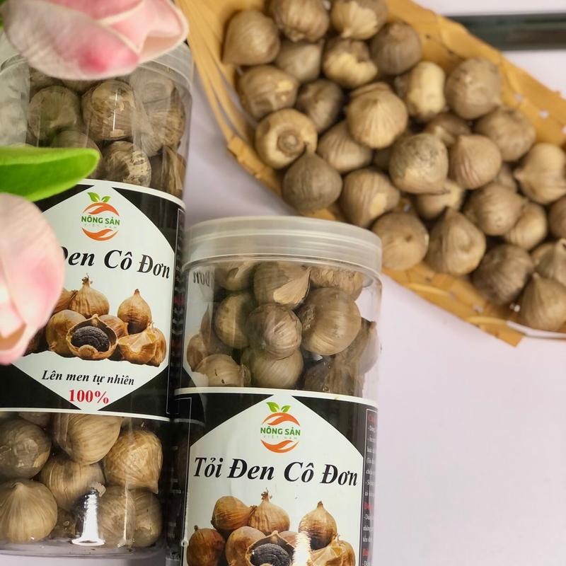 (TỎI LOẠI 1) Tỏi đen cô đơn nông sản Việt Nam giống tỏi ta tỏi tía TOP