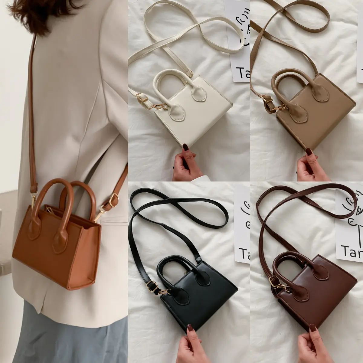Quality Korean Mini Shoulder Crossbody Ins Women Small Square Bag