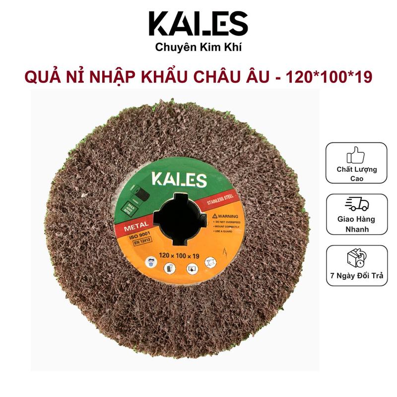 Product Introduction of Quả Nỉ Các Loại - Trục Nỉ Đánh Bóng - Đánh Xước | 120*100*19 | KALES 8