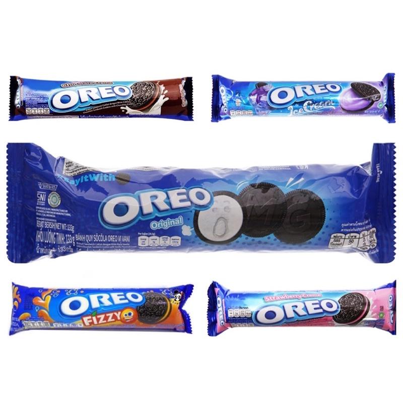 BÁNH QUY NHÂN KEM OREO HƯƠNG VANI DÂU CAM SOCOLA VIỆT QUẤT 119,6G