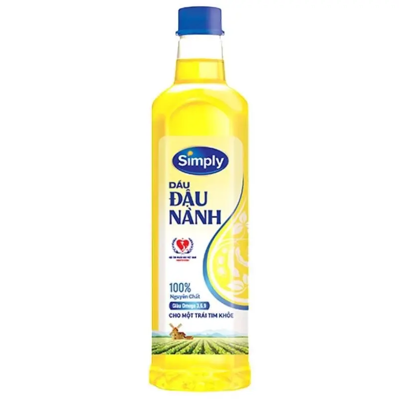 dầu mezan gold và dầu simply 1 lit date mới