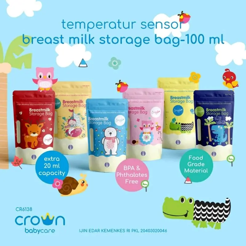 Crown Kantong Asi 100ml