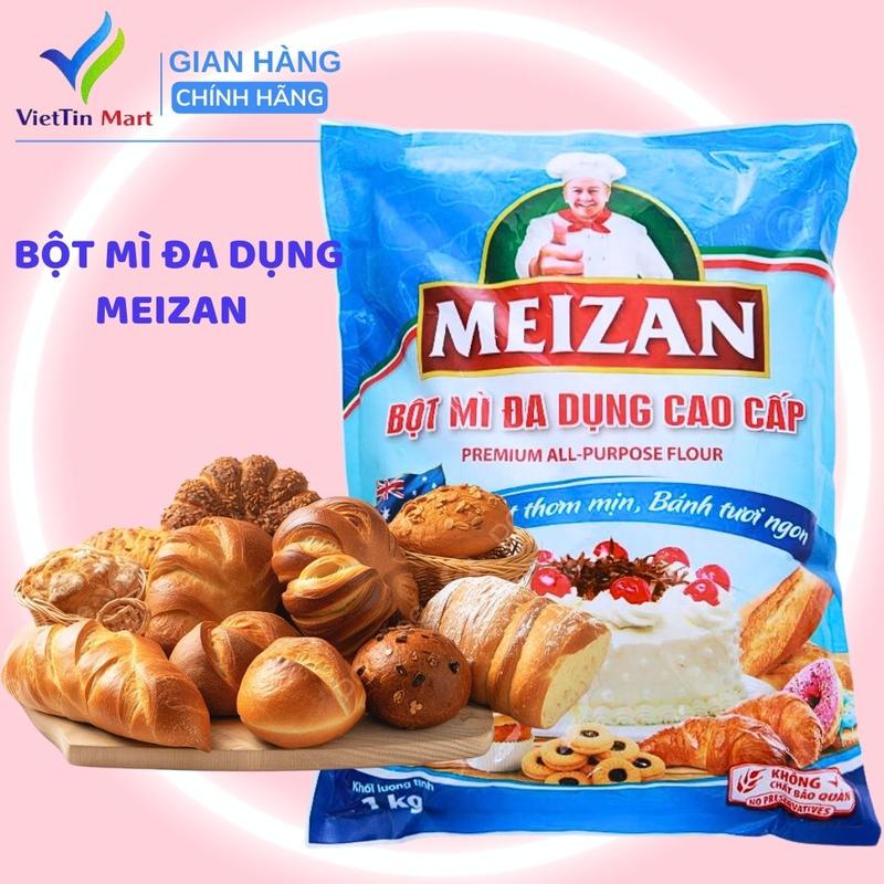 1kg Bột Mì Đa Dụng Cao Cấp Meizan.