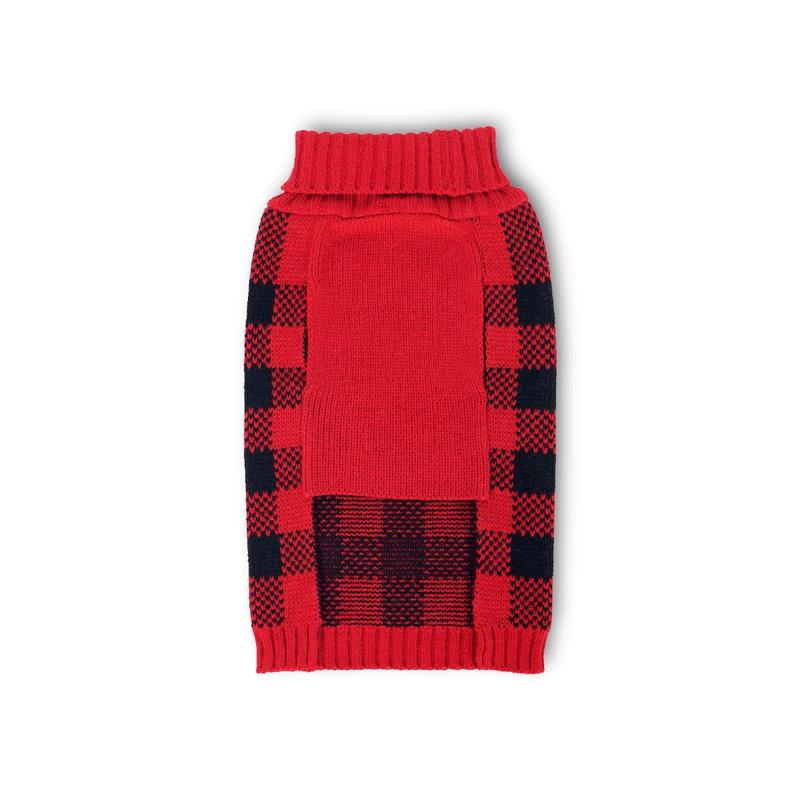 Plaid Print Pet Sweater, Soft Warm Pet Knitwear for Small Dogs, Casual Comfortable Pet Clothes for Autumn & Winter, Dog & Cat Clothing Supplies, Christmas Gift 6