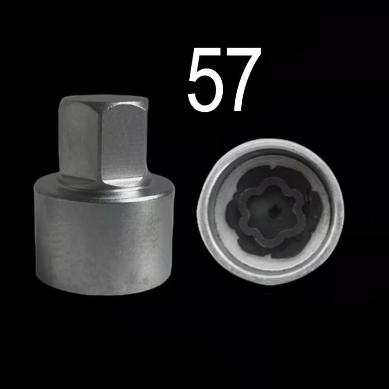 <New Product Launch> 1pcs Locking Wheel Nuts Key Anti-Theft Car Wheel Nuts Key for BWM for X1 X5 X6 5