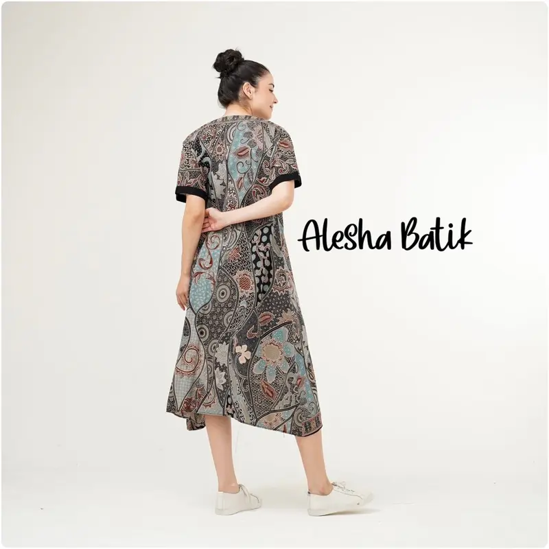 [Djuragan Daster] DASTER SIGGY LANCIP PREMIUM QUALITY BY ALESHA BATIK Rayon Busui Nyaman Cantik Kantong daster  branded daster remaja 6