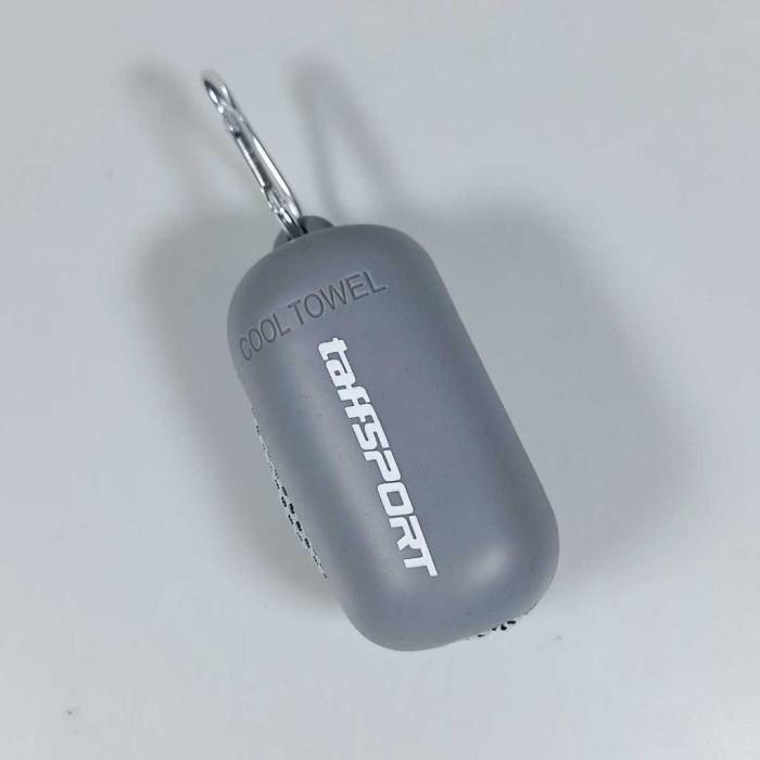 Taffsport Handuk Travel /handuk mini portable untuk olahraga hiking - Gray 2