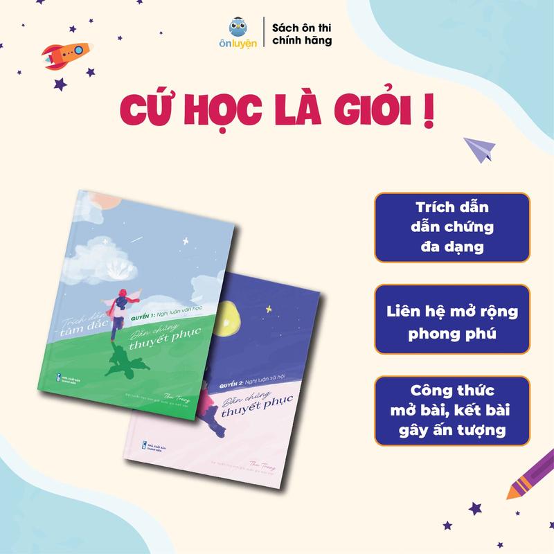 Combo Sổ tay Trích dẫn tâm đắc, dẫn chứng thuyết phục: Nghị luận văn học và Nghị luận xã hội - Nhà sách Ôn Luyện - (Sổ tay trích dẫn văn học)