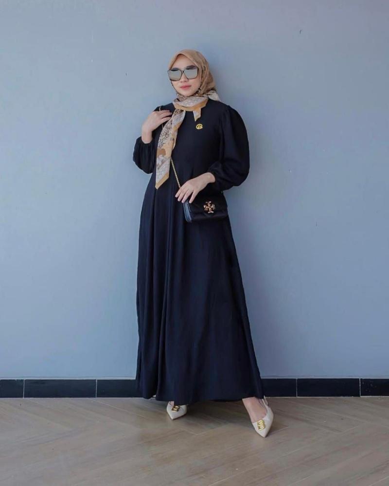Product Introduction of gamis karin model terbaru 2025 crinkle airflow premium Dress Balon Wanita 26