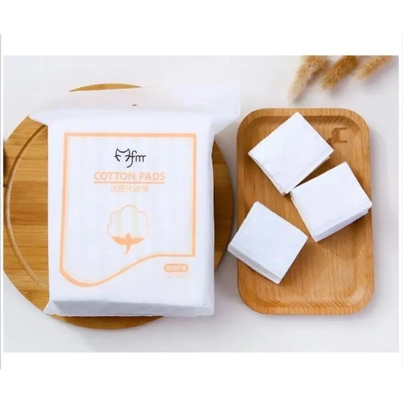 Combo 5 gói bông tẩy trang FM Cotton pads hàng cao cấp - 1 gói 222 miếng 8
