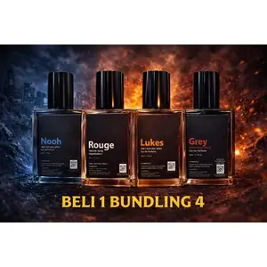 [ALEJO]   BELI 1 DAPAT 4 PARFUM VIRAL TRENDING J-Rose Grey Nooh Rouge Lukes  TAHAN 6-8 JAM EAU DE PARFUME BEST SELLER BPOM