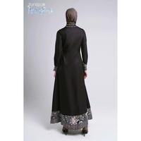 Gambar TUNEECA Gamis Katrine Olsen - T-0425011 | Warna Hitam Abu Abu - XS dari Tuneeca Official Store Kab. Bandung 5 Tokopedia