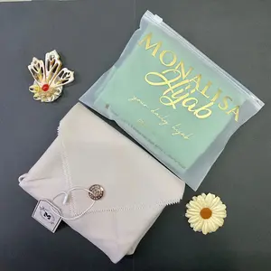 Jilbab Segi Empat Voal Premium Lacer Cut Ori Ukuran 110 x 110 cm - Muslim, Square