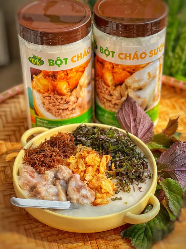 Bột cháo sườn dinh dưỡng siêu ngon và thơm dùng cho cả người lớn và trẻ nhỏ 0