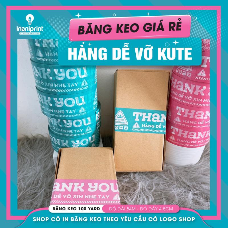 Băng Keo Hàng Dễ Vỡ, Băng Keo Đóng Hàng 1 Cuộn 6