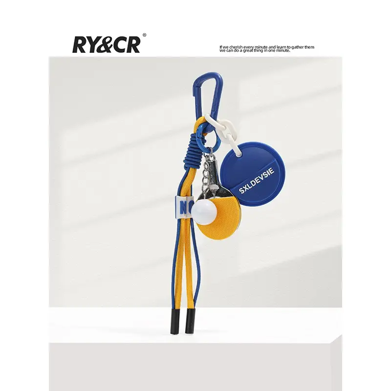Mặt Dây Chuyền Túi Tennis Bàn, Móc Chìa Khóa Xe Hơi, Đồ Trang Trí Treo Cá Tính, Thích Hợp Cho Nam Và Nữ, Phụ Kiện Nhỏ Phong Cách Cặp Đôi, Thiết Kế Độc Đáo Cho Học Sinh 5