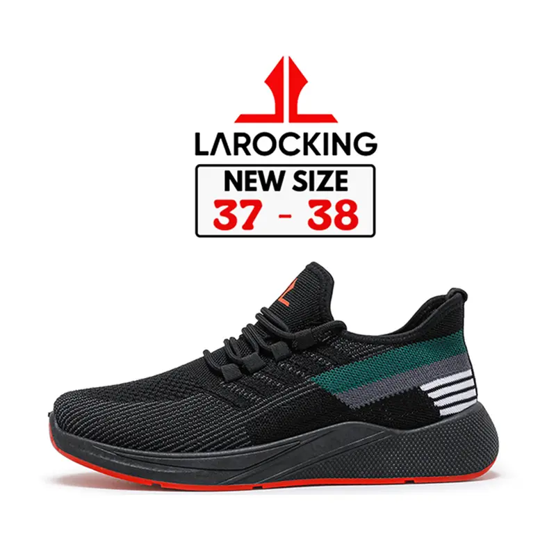 Larocking - Vortex Hitam | Sepatu Sneakers Running Gym Shoes Sports Outdoor 0
