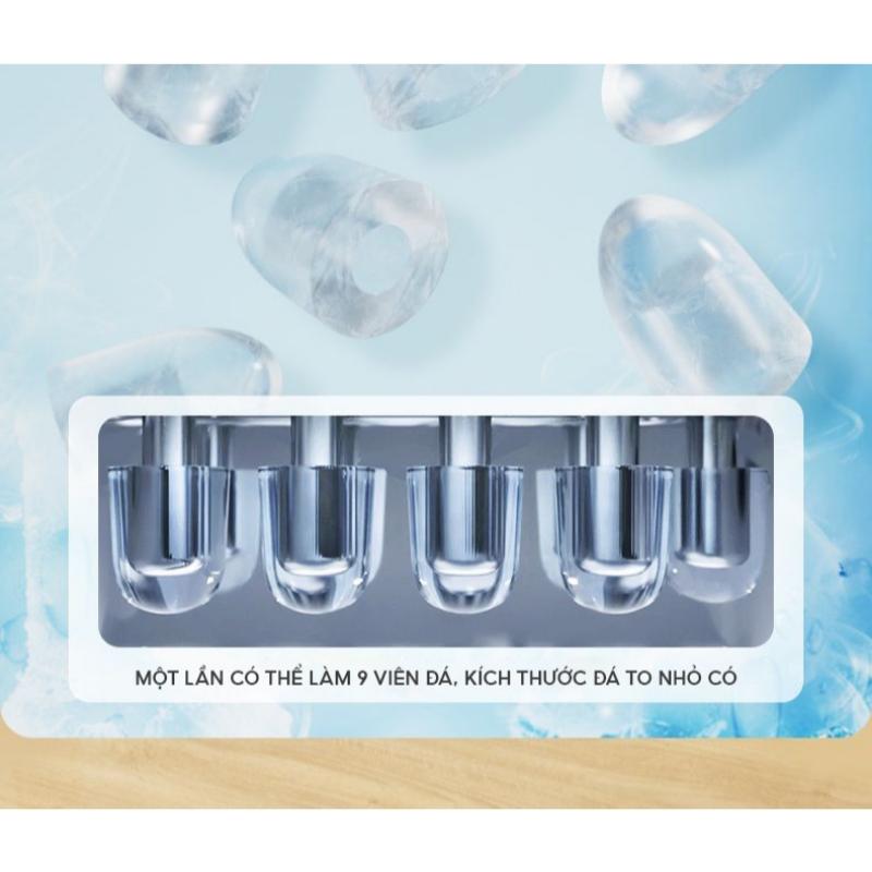 Product Introduction of [Trả tiền khi giao hàng] Máy Làm Đá Viên Siêu Tốc 6 Công Suất Lớn Tiết Kiệm Điện Tủ Làm Đá Mini Làm Đá Nhanh bảo hành 12 tháng 8