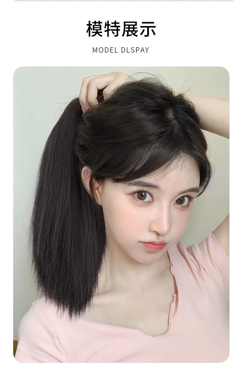 Product Introduction of Tóc Giả Đuôi Ngựa, Kiểu Cầm Tóc Thẳng, Dành Cho Nữ, Bện Tự Nhiên, Đuôi Ngựa Cao, Tóc Nhân Tạo, Đuôi Ngựa Ngắn, Tóc Dài Trung Bình Tóc Nối, Người Có Ảnh Hưởng Trực Tuyến 8