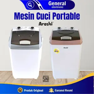 Mesin Cuci Portable 4.5 Kg Arashi AWM 451A / AWM 452A Garansi Resmi