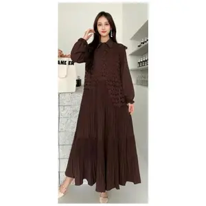 SMG-082 GAMIS LONG DRESS AZKIA WANITA FASHION