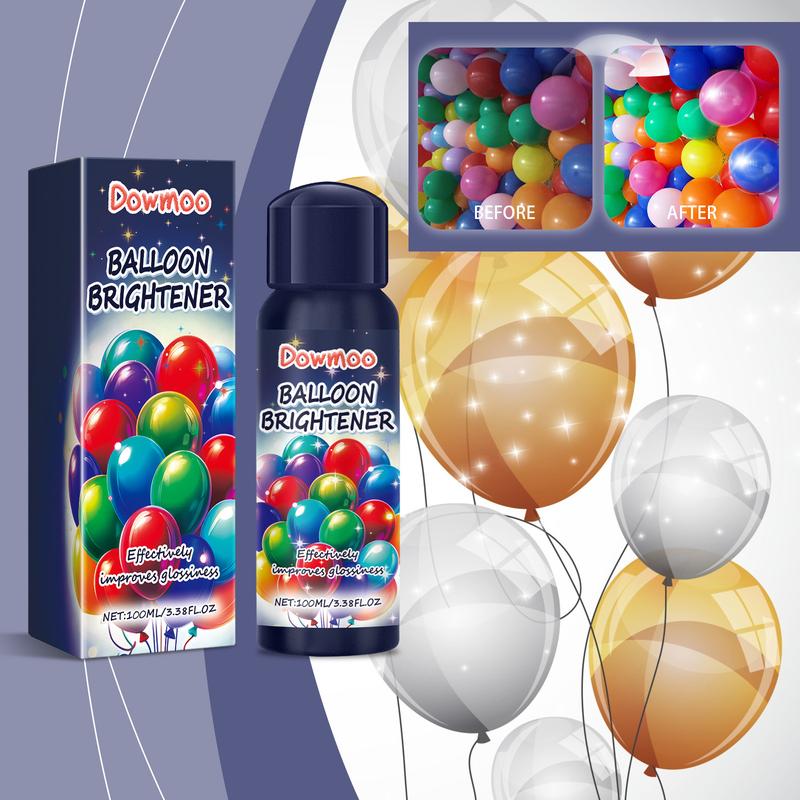 Product Introduction of Dowmoo Party Balloon Brightener Enhances Party Atmosphere Balloon Long-lasting Glossy Surface Texture Brightener 4