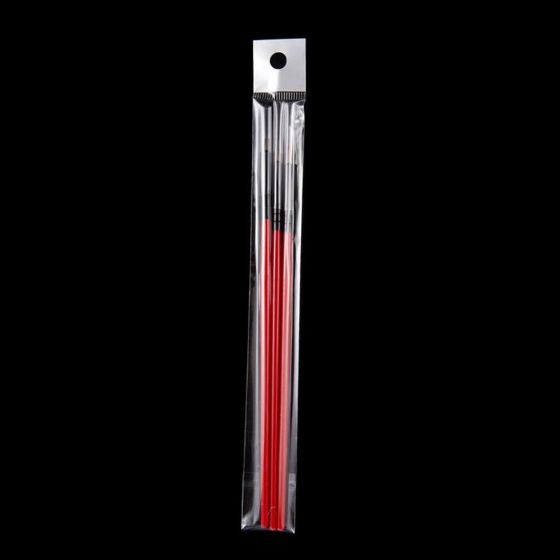 Product Introduction of 3Pcs/Set 5/7/11mm Nail Art Line Brush UV Painting Drawing Flowder Detailing Thin Liner Sripe Grid Pen DIY Manicure Tools 22