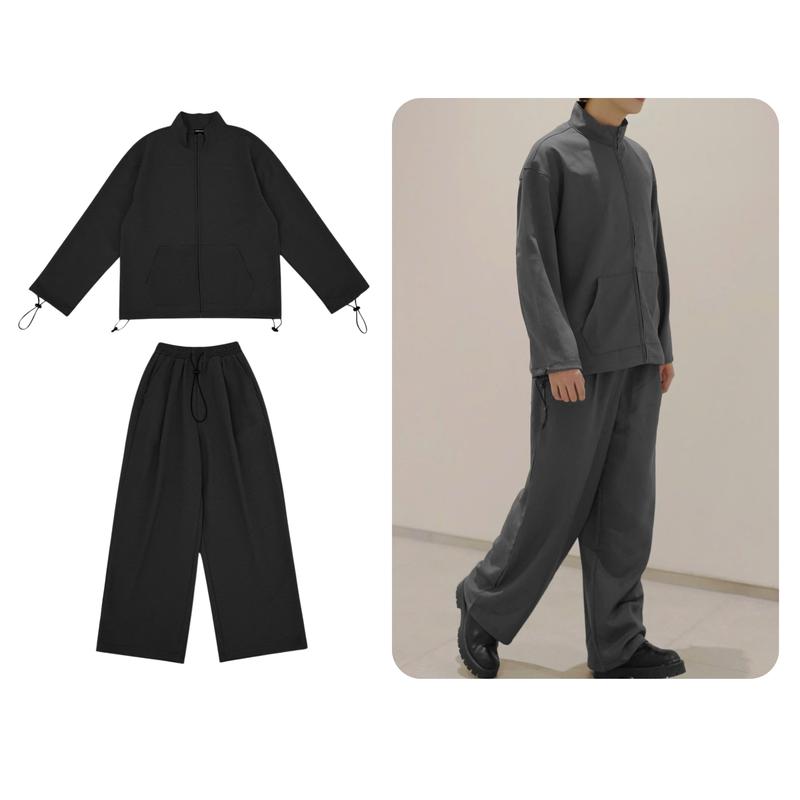 Set bộ Frank ODIN CLUB, Bộ quần áo dài unisex chất liệu vải tuyết mưa 0