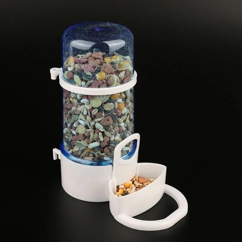 Product Introduction of Automatic Feeder Hedgehog Squirrel Utensils Small Pet Bird Food Dish Rabbit Guinea Pig Mice Feeding Automatic Feeder Dispenser 4